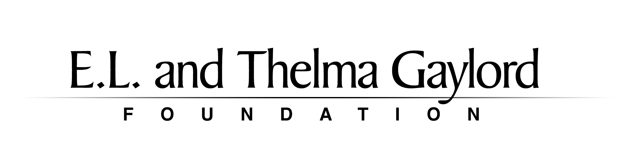 E.L and Thelma Gaylord Foundation Logo